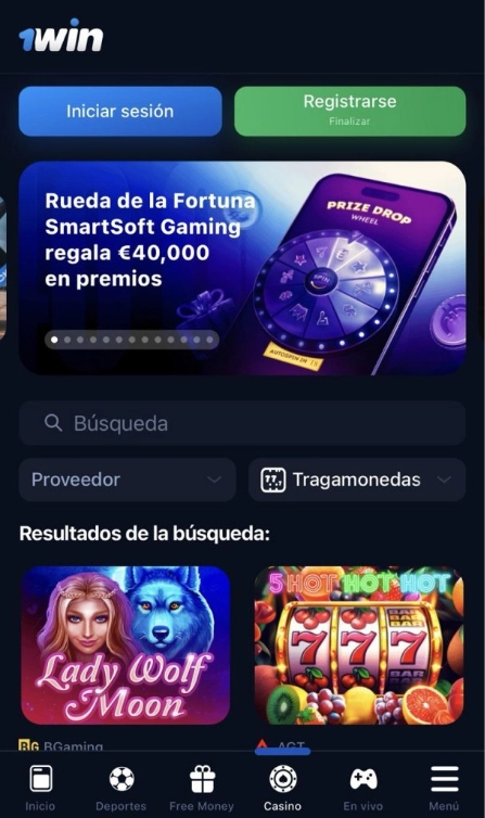 1Win variedad de juegos de casino: slots, ruleta y blackjack 1Win variedad de juegos de casino
