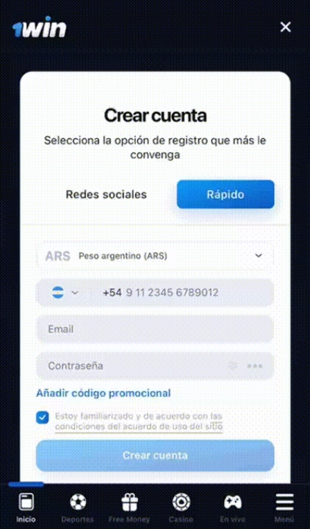 1Win proceso de registro y verificación: pasos y requisitos 1Win proceso de registro y verificación